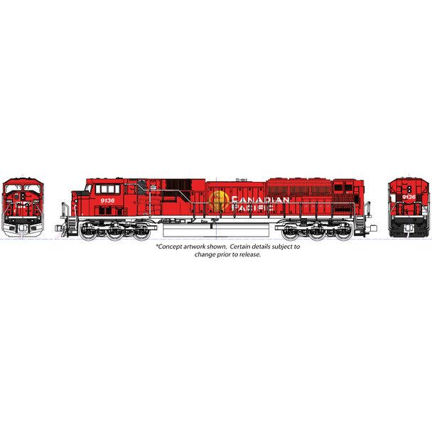 N CP SD90/43 #9155 DCC        