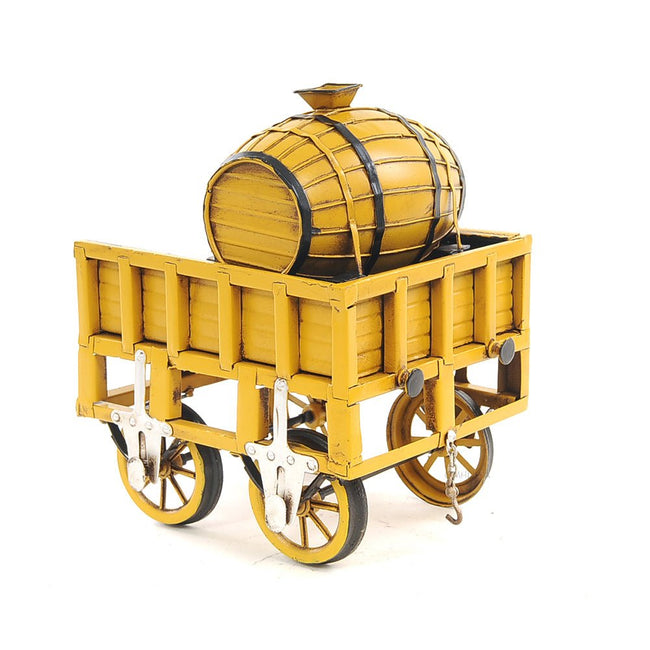 1829 Yellow Stephenson Rocket Steam Locomotive-Old Modern-ModelCars.com