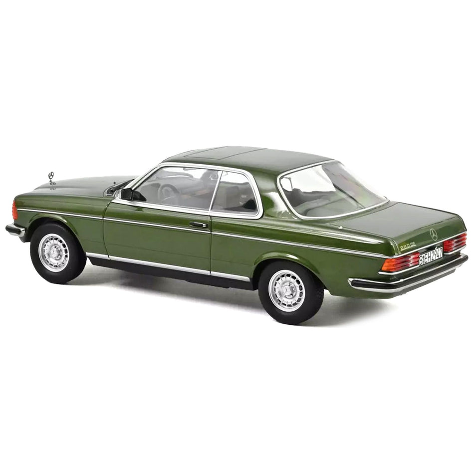 1980 Mercedes-Benz 280 CE Green Metallic 1/18 Diecast Model Car by Norev