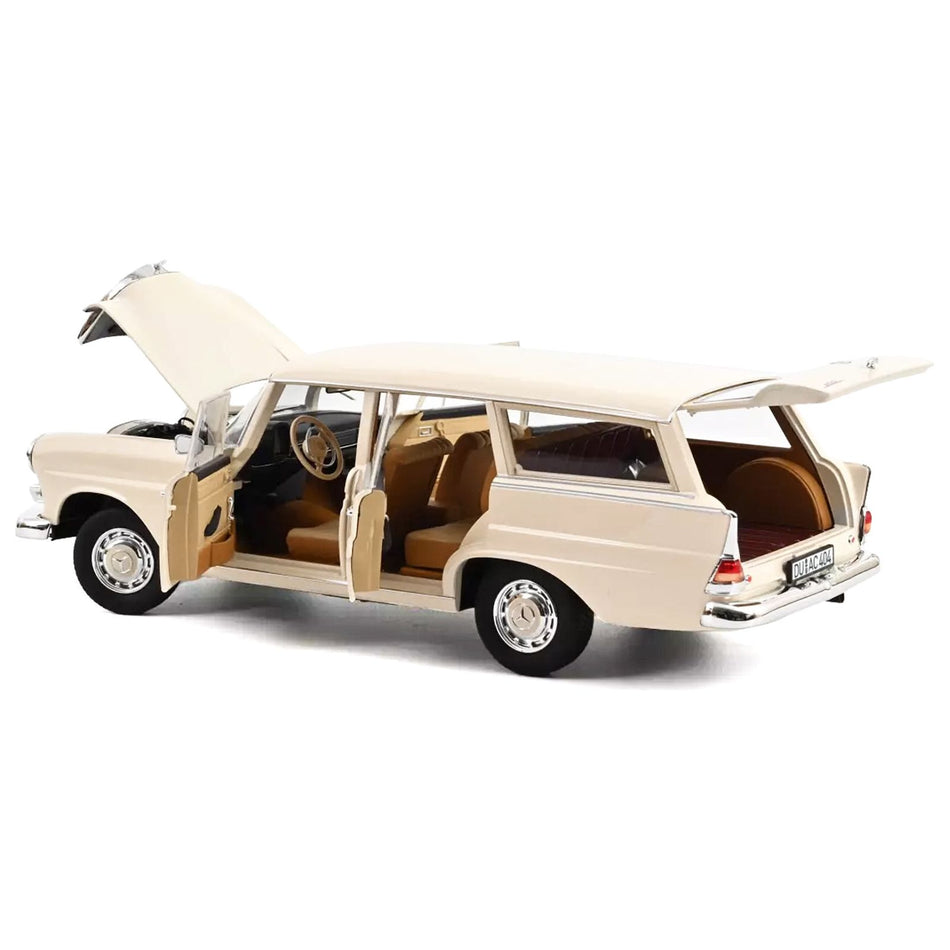 1966 Mercedes-Benz 200 Universal Cream 1/18 Diecast Model Car by Norev