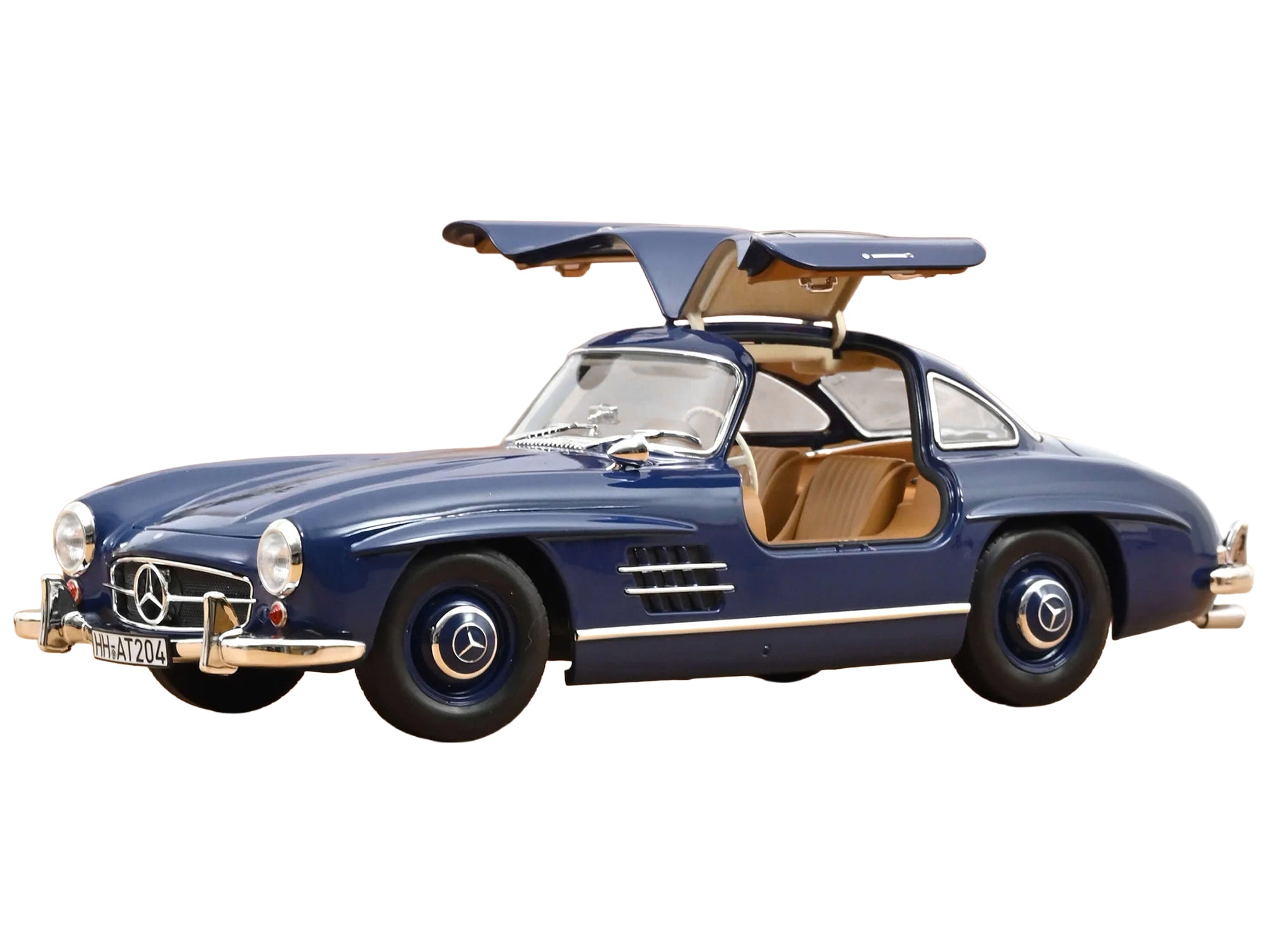 1975 Mercedes-Benz 450 SL Convertible Cayenne Orange 1/18 Diecast