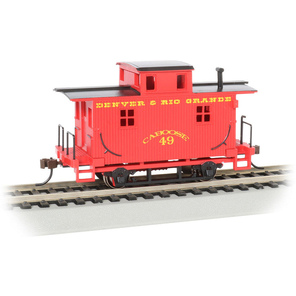 Bachmann Denver & Rio Grande™ - Old-Time Bobber Caboose (HO Scale)