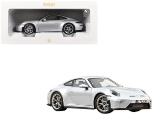2025 Porsche 911 GT3 Touring GT Silver Metallic 1/18 Diecast Model Car by Norev