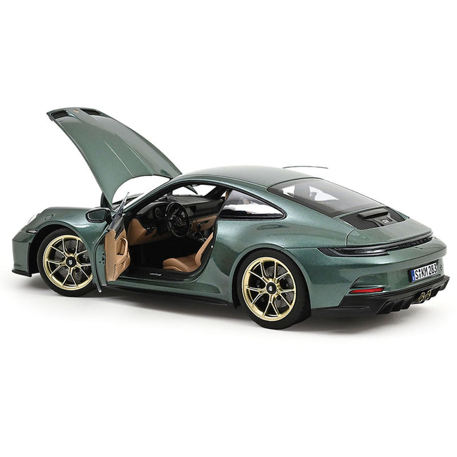 2021 Porsche 911 GT3 Malachite Green Metallic 1/18 Diecast Model Car by Norev