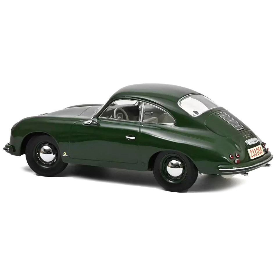 1954 Porsche 356 Coupe Green with White Interior 1/18 Diecast Model Car by Norev