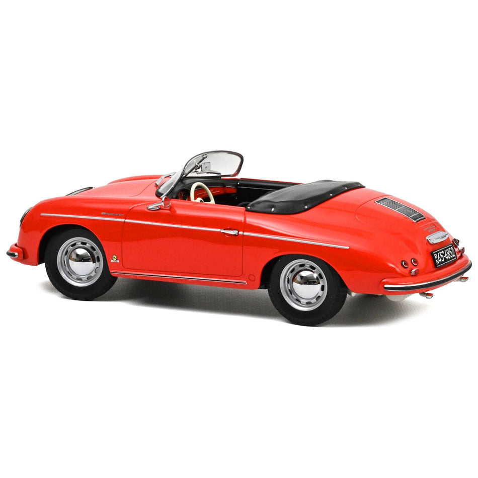 1954 Porsche 356 Speedster Red 1/18 Diecast Model Car by Norev