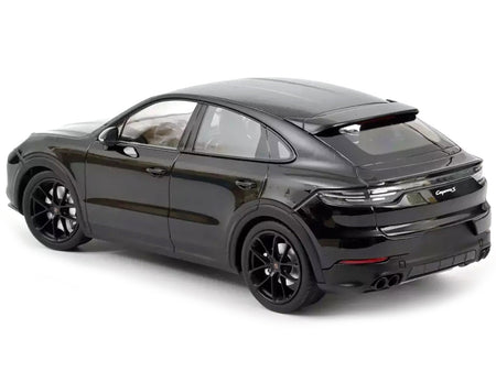 2019 Porsche Cayenne S Coupe Black 1/18 Diecast Model Car by Norev