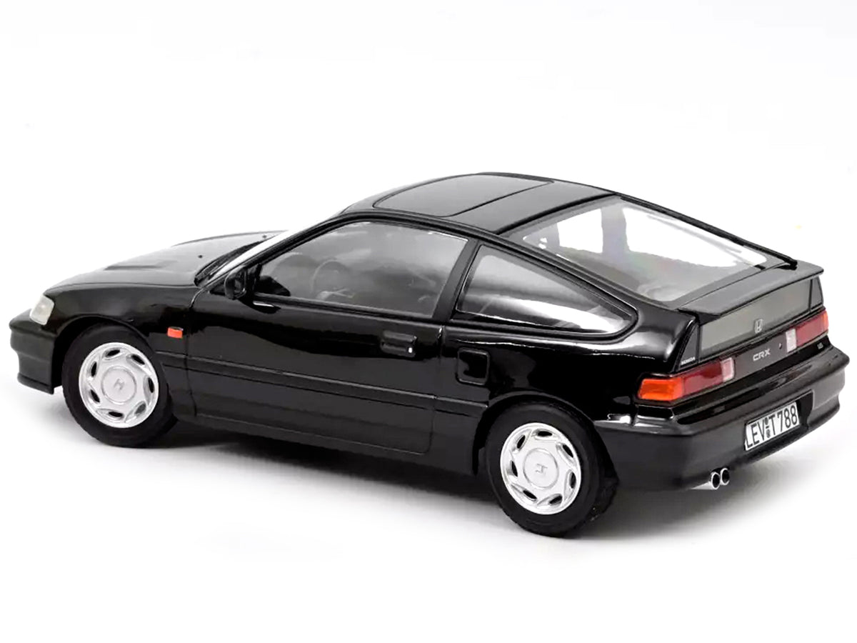 1990 Honda CRX Black 1/18 Diecast Model Car by Norev