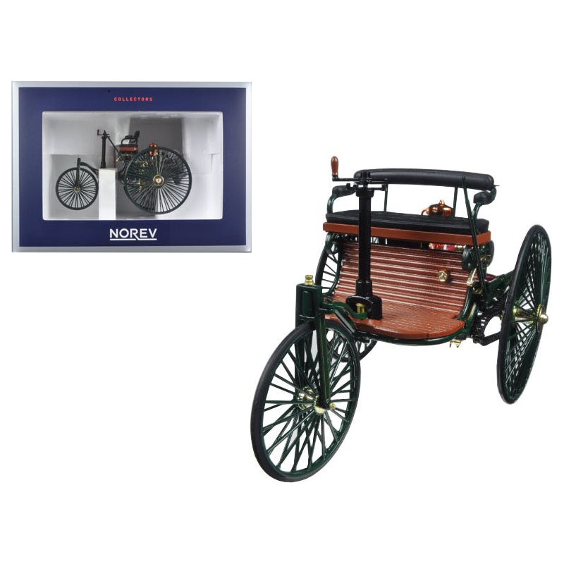 1886 Benz Patent Motorwagen 1/18 Diecast Car Model by Norev - Norev - ModelCars.com