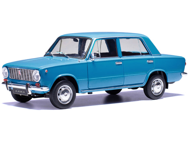 1971 LADA 1200 Blue 1/18 Diecast Model Car by IXO Models
