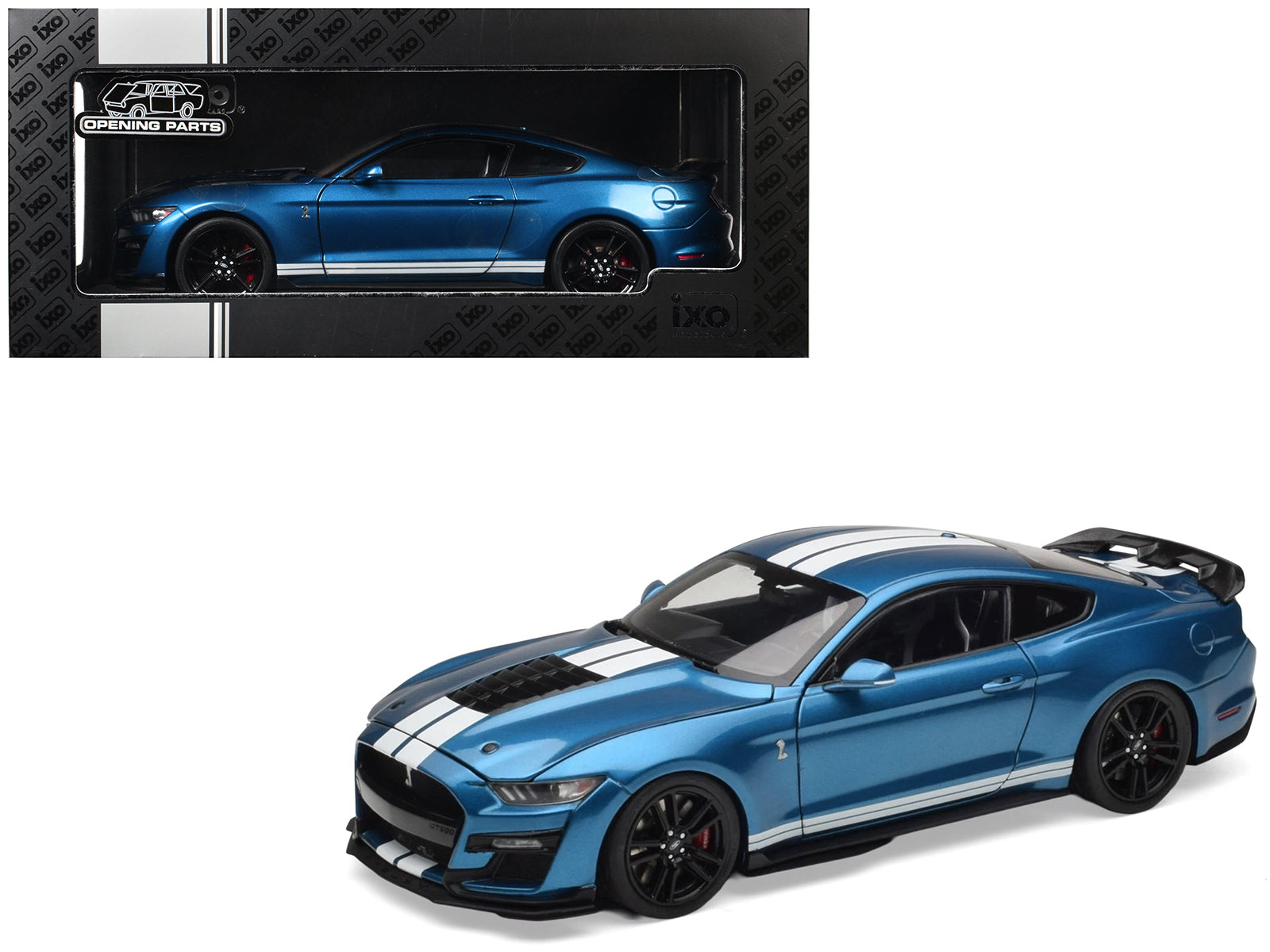2013 Ford Shelby Mustang GT500 Metallic Red 1/18 Diecast Model