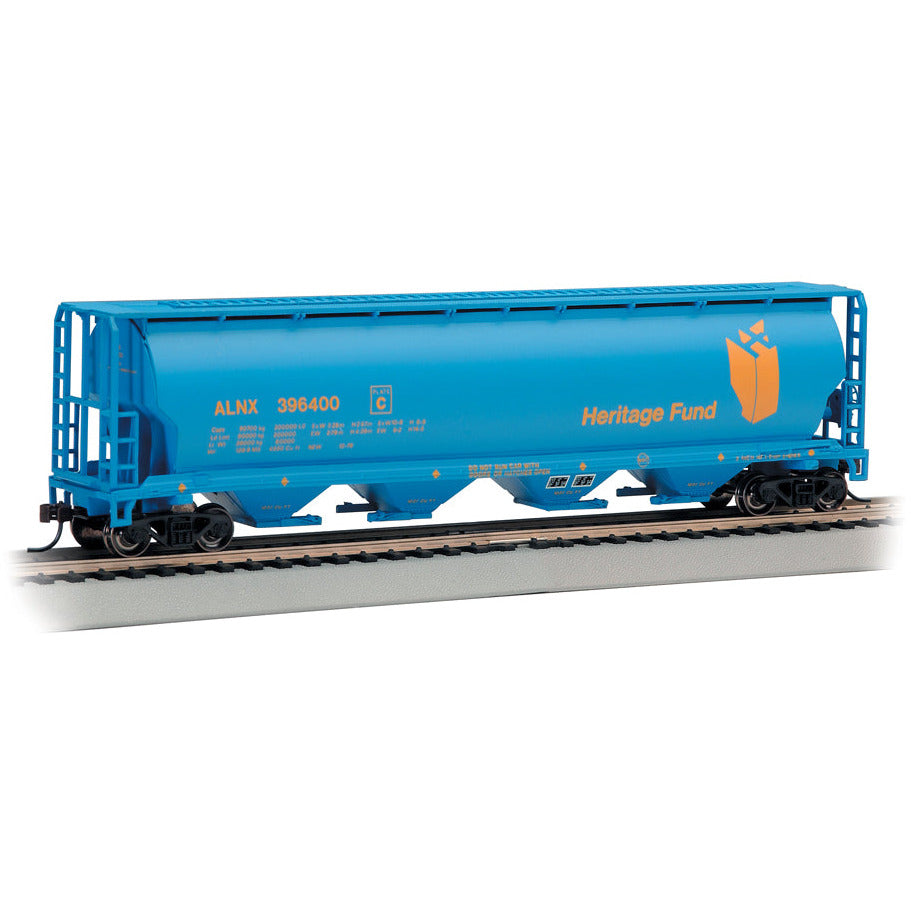 Bachmann Heritage Fund - 4 Bay Cylindrical Grain Hopper