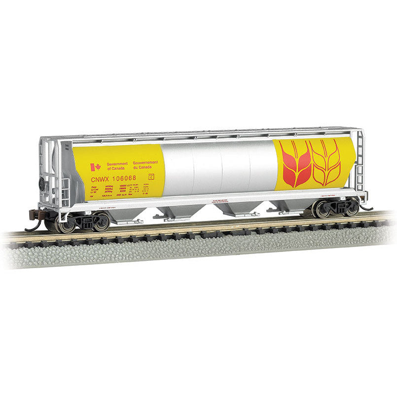 Bachmann Government of Canada - 4 Bay Cylindrical Grain Hopper