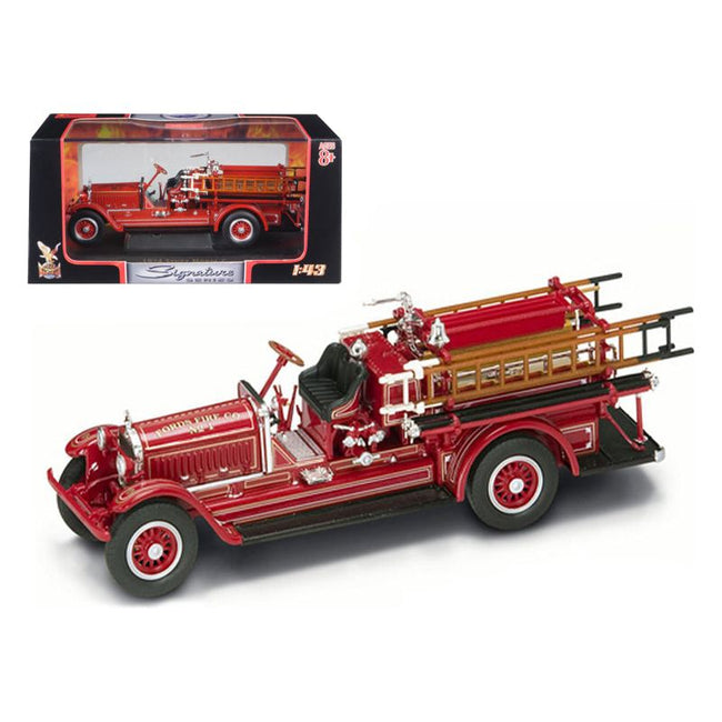 1924 Stutz Model C Fire Engine Red 1/43 Diecast Model by Road Signature - Road Signature - ModelCars.com