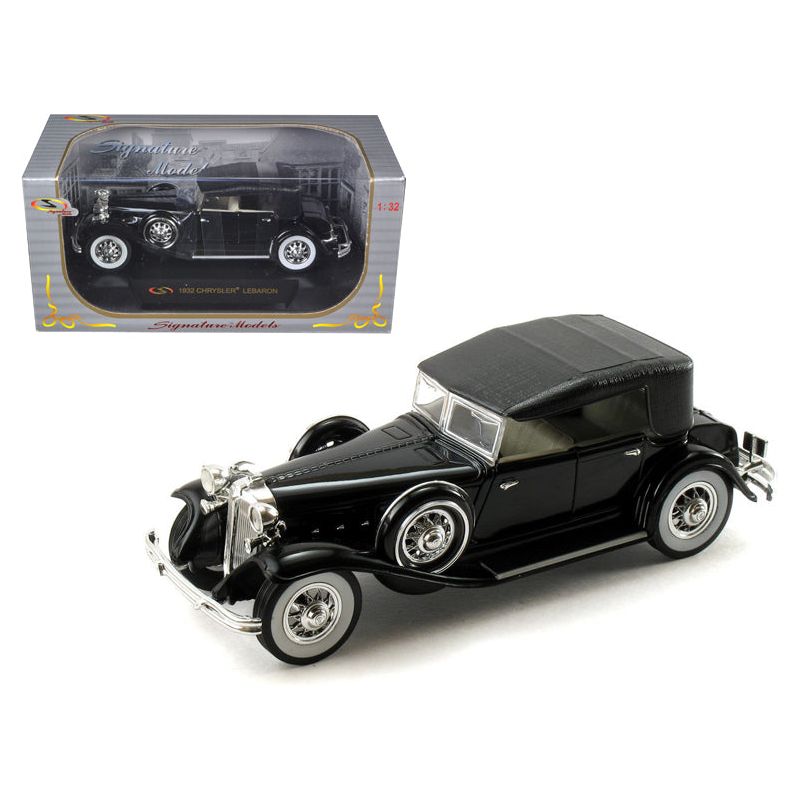1932 Chrysler Lebaron Black 1/32 Diecast Car Model by Signature Models - Signature Models - ModelCars.com