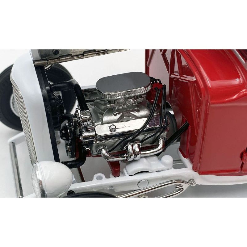 1932 Ford Pickup Truck "So-Cal Speed Shop" Red and White Limited Edition to 500 pieces Worldwide 1/18 Diecast Model Car by ACME-Acme-ModelCars.com