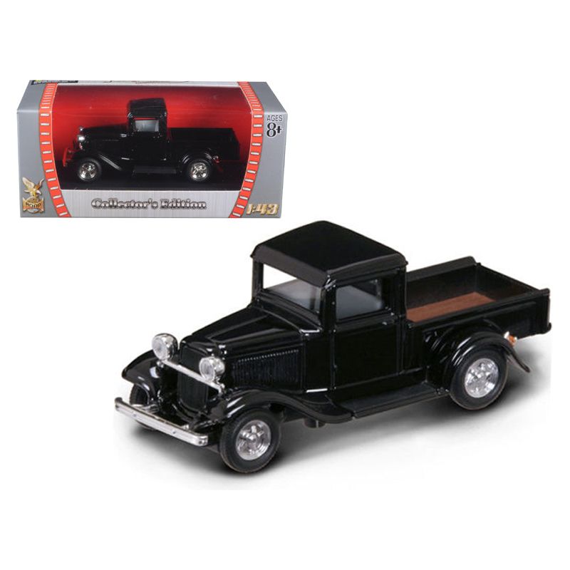 1934 Ford Pickup Truck Black 1/43 Diecast Model Car by Road Signature - Road Signature - ModelCars.com