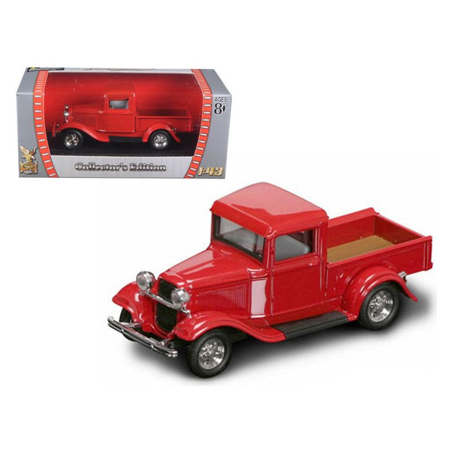 1934 Ford Pickup Truck Red 1/43 Diecast Model Car by Road Signature - Road Signature - ModelCars.com