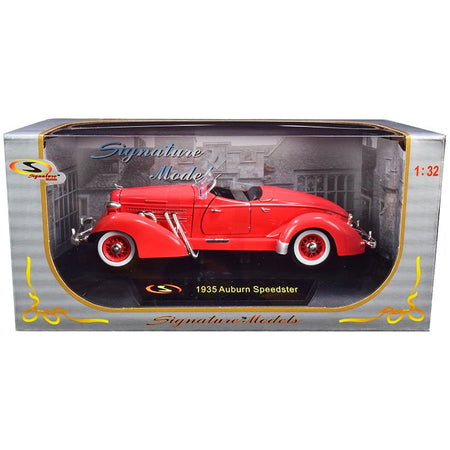 1935 Auburn Speedster Coral Red 1/32 Diecast Model Car by Signature Models - Signature Models - ModelCars.com