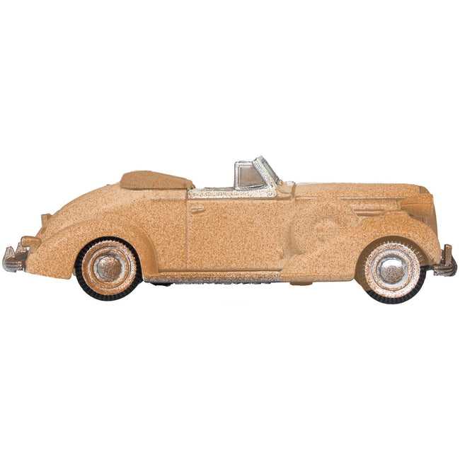 1936 Buick Special Convertible Coupe Beige (Rusted) "Junkyard Project" 1/87 (HO) Scale Diecast Model Car by Oxford Diecast - Oxford Diecast - ModelCars.com