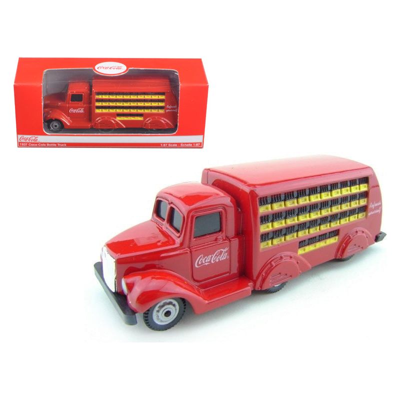 1937 Coca Cola Delivery Bottle Truck 1:87 HO Scale Diecast Model by Motorcity Classics - Motorcity Classics - ModelCars.com