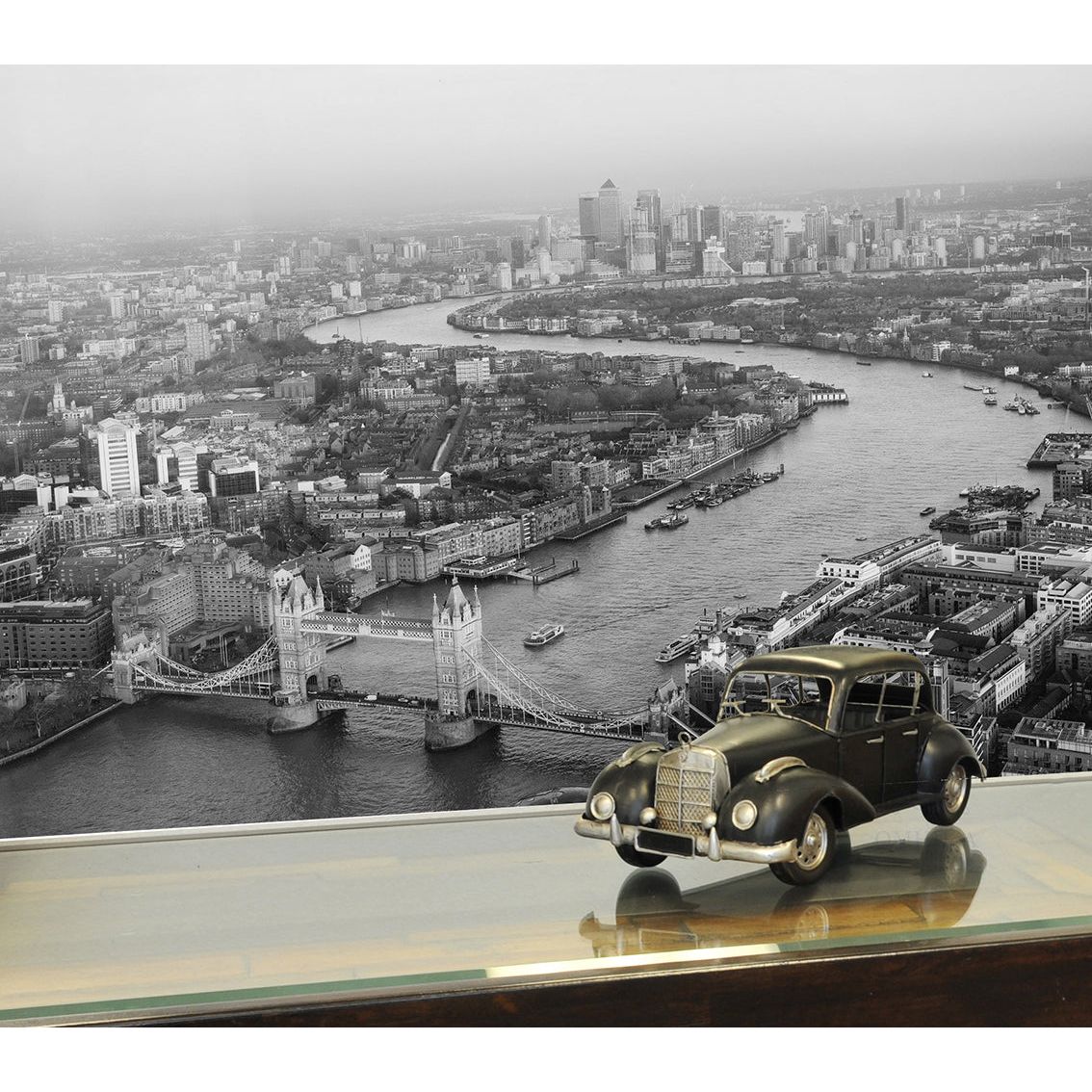 1937 Plymouth P4 Deluxe Black Metal Model Car - Old Modern - ModelCars.com