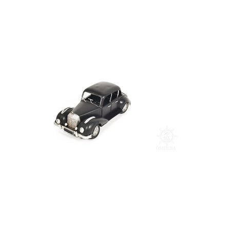 1937 Plymouth P4 Deluxe Black Metal Model Car - Old Modern - ModelCars.com
