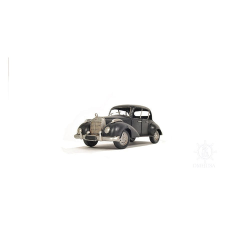 1937 Plymouth P4 Deluxe Black Metal Model Car - Old Modern - ModelCars.com