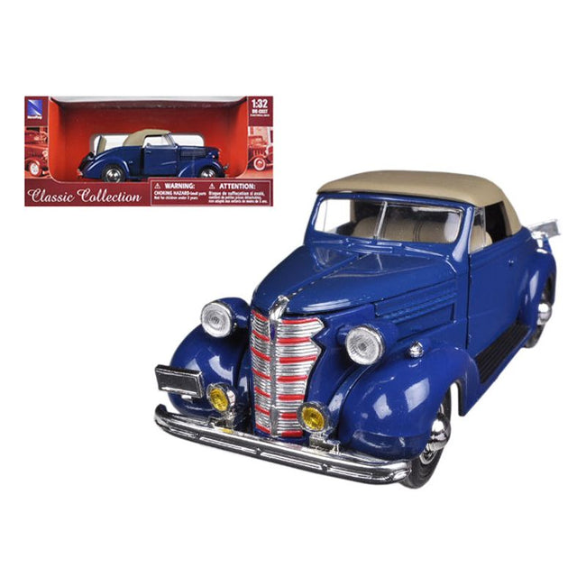 1938 Chevrolet Master Convertible Blue 1/32 Diecast Model Car by New Ray - New Ray - ModelCars.com