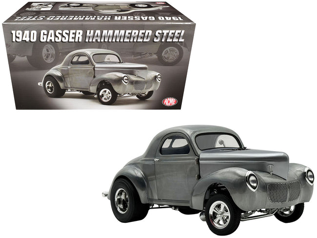 1940 Gasser "Hammered Steel" Raw Metal Limited Edition to 306 pieces Worldwide 1/18 Diecast Model Car by ACME-Acme-ModelCars.com