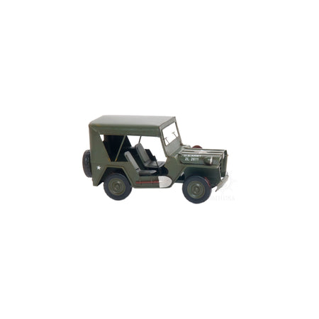 1940 Willys Quad Overland Jeep Model Car Metal - Old Modern - ModelCars.com