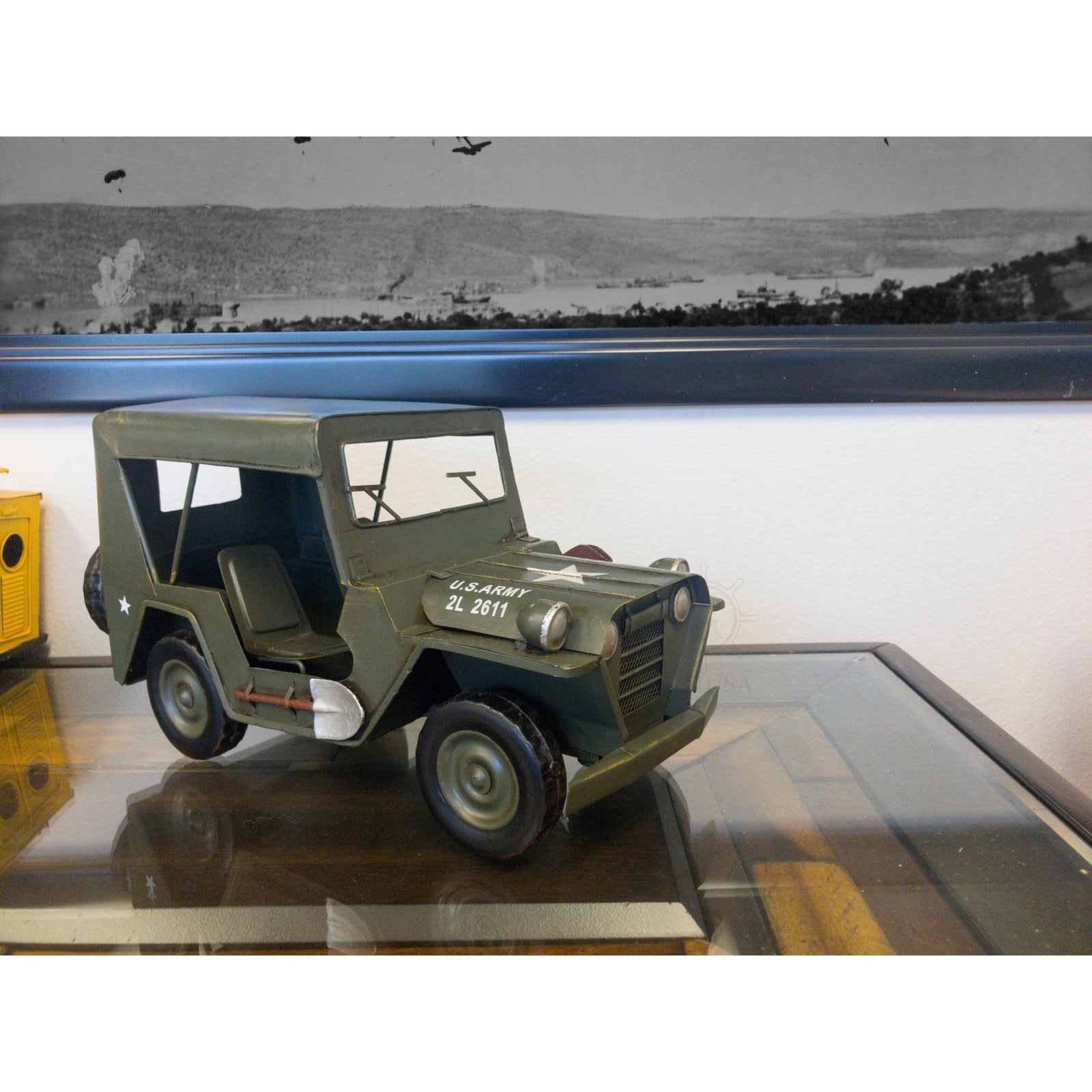 1940 Willys Quad Overland Jeep Model Car Metal - Old Modern - ModelCars.com