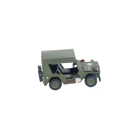1940 Willys Quad Overland Jeep Model Car Metal - Old Modern - ModelCars.com