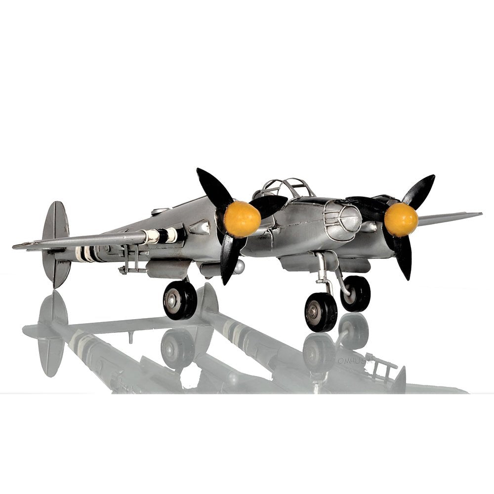 1940s U.S. Twin-Engine Fighter Plane-Old Modern-ModelCars.com