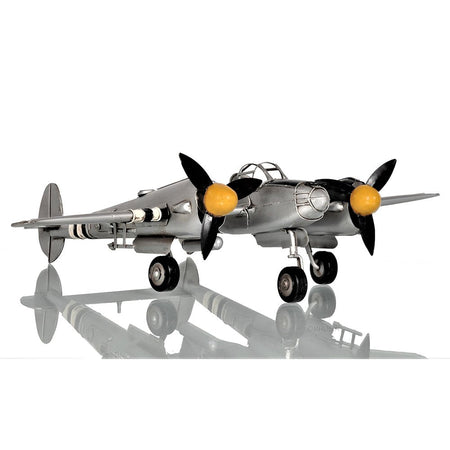 1940s U.S. Twin-Engine Fighter Plane-Old Modern-ModelCars.com