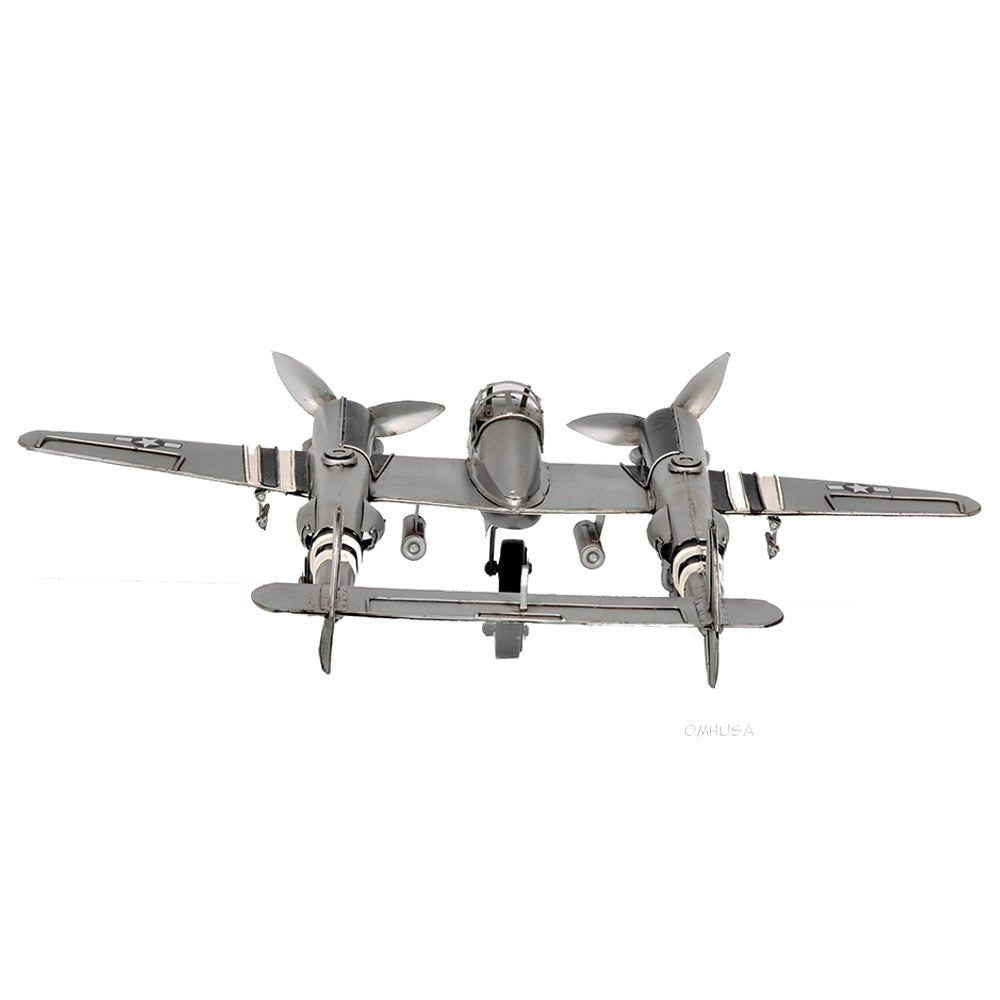 1940s U.S. Twin-Engine Fighter Plane-Old Modern-ModelCars.com