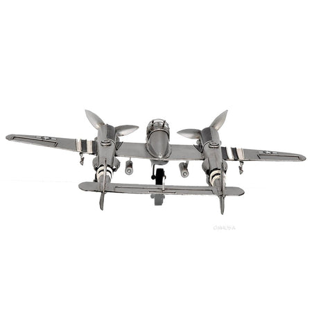 1940s U.S. Twin-Engine Fighter Plane-Old Modern-ModelCars.com
