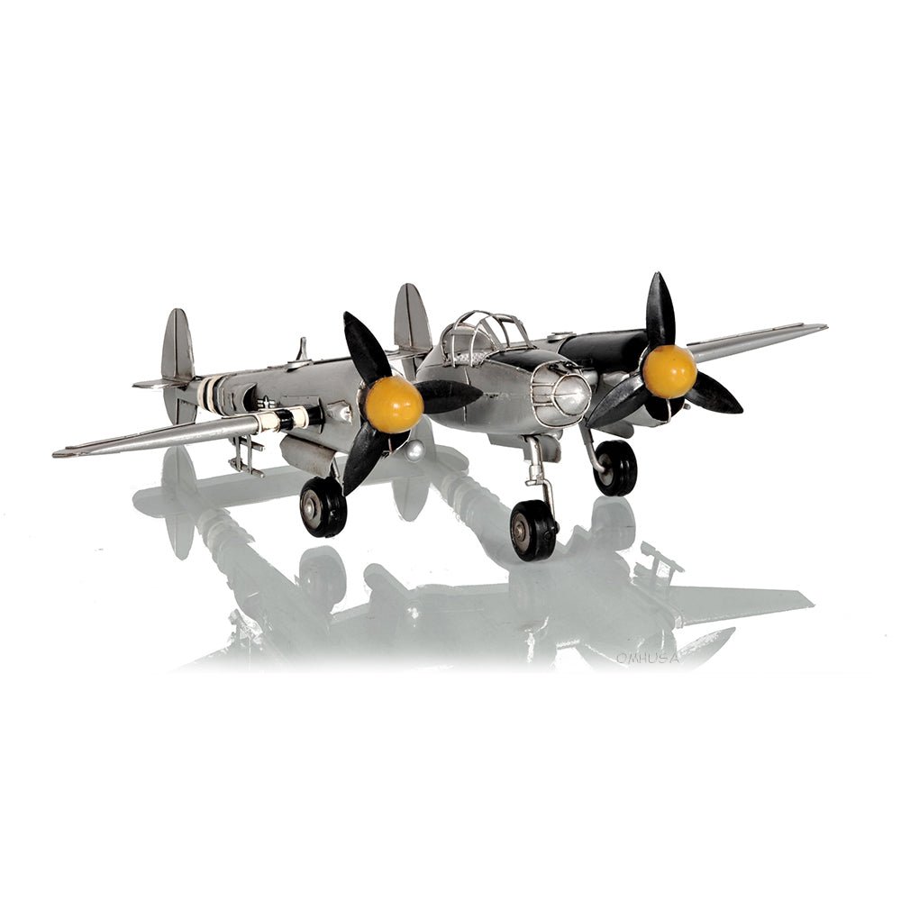 1940s U.S. Twin-Engine Fighter Plane-Old Modern-ModelCars.com