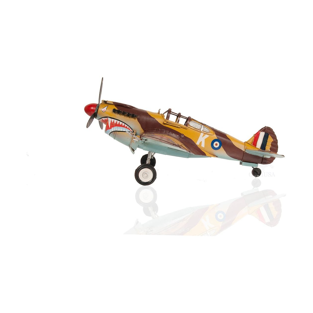 1941 Curtiss Hawk 81A Metal Handmade Scaled Model - Old Modern - ModelCars.com