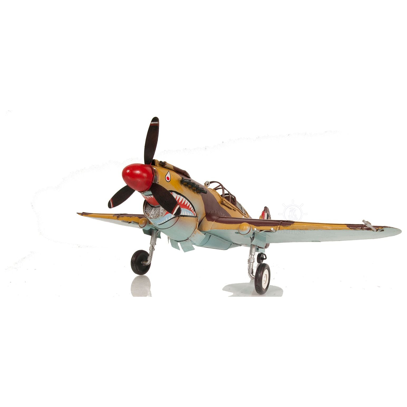 1941 Curtiss Hawk 81A Metal Handmade Scaled Model - Old Modern - ModelCars.com