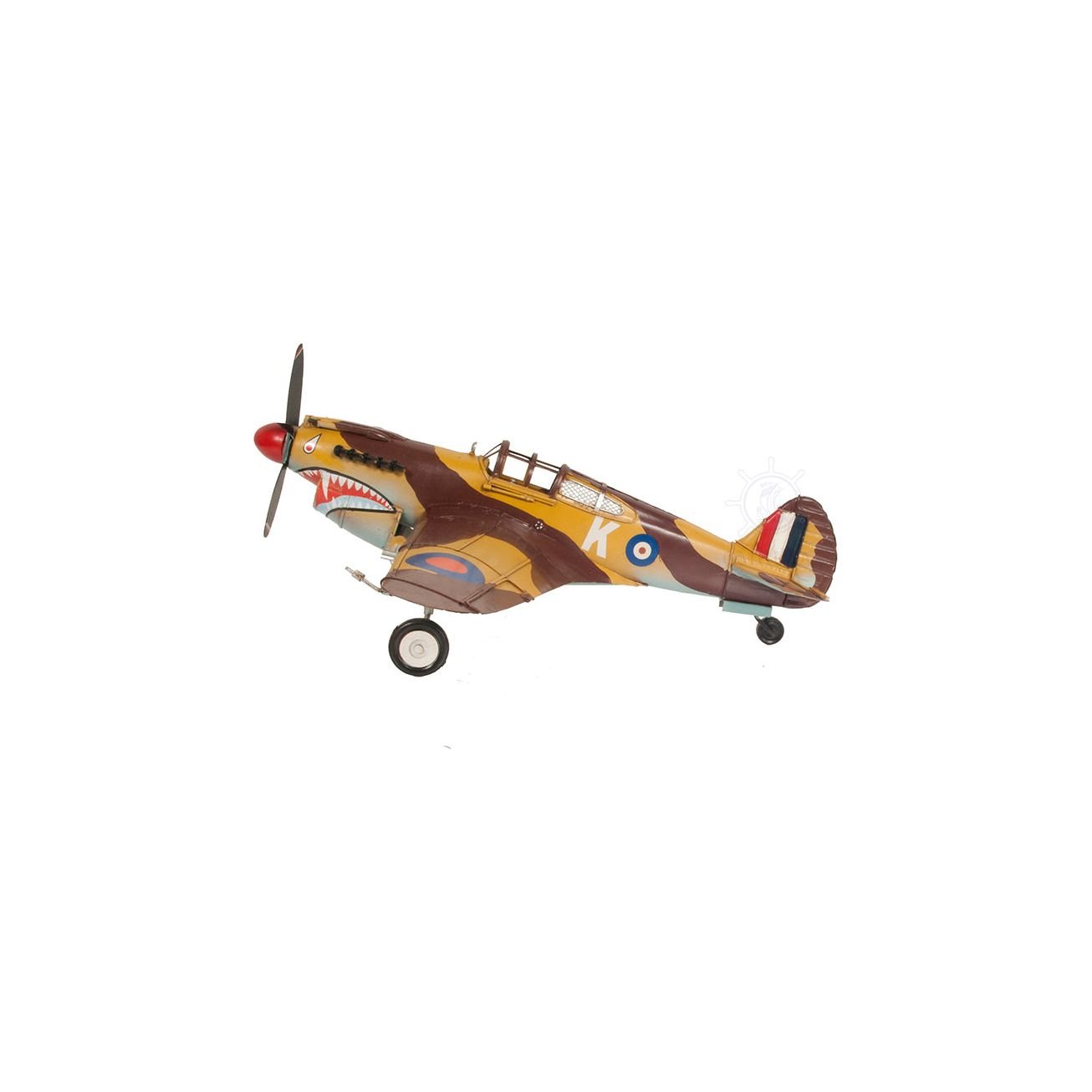 1941 Curtiss Hawk 81A Metal Handmade Scaled Model - Old Modern - ModelCars.com
