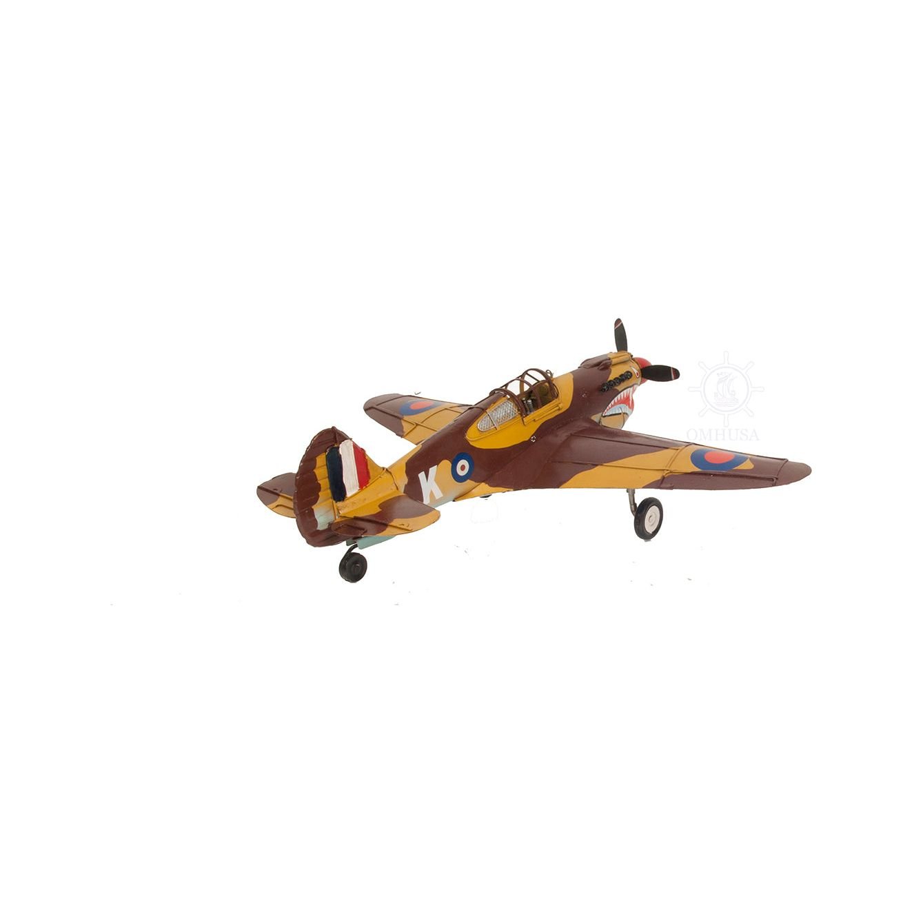 1941 Curtiss Hawk 81A Metal Handmade Scaled Model - Old Modern - ModelCars.com