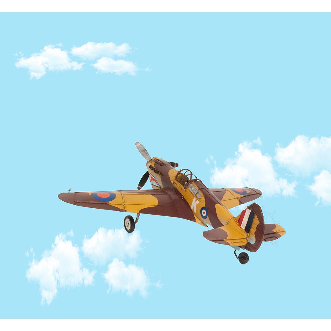 1941 Curtiss Hawk 81A Metal Handmade Scaled Model - Old Modern - ModelCars.com