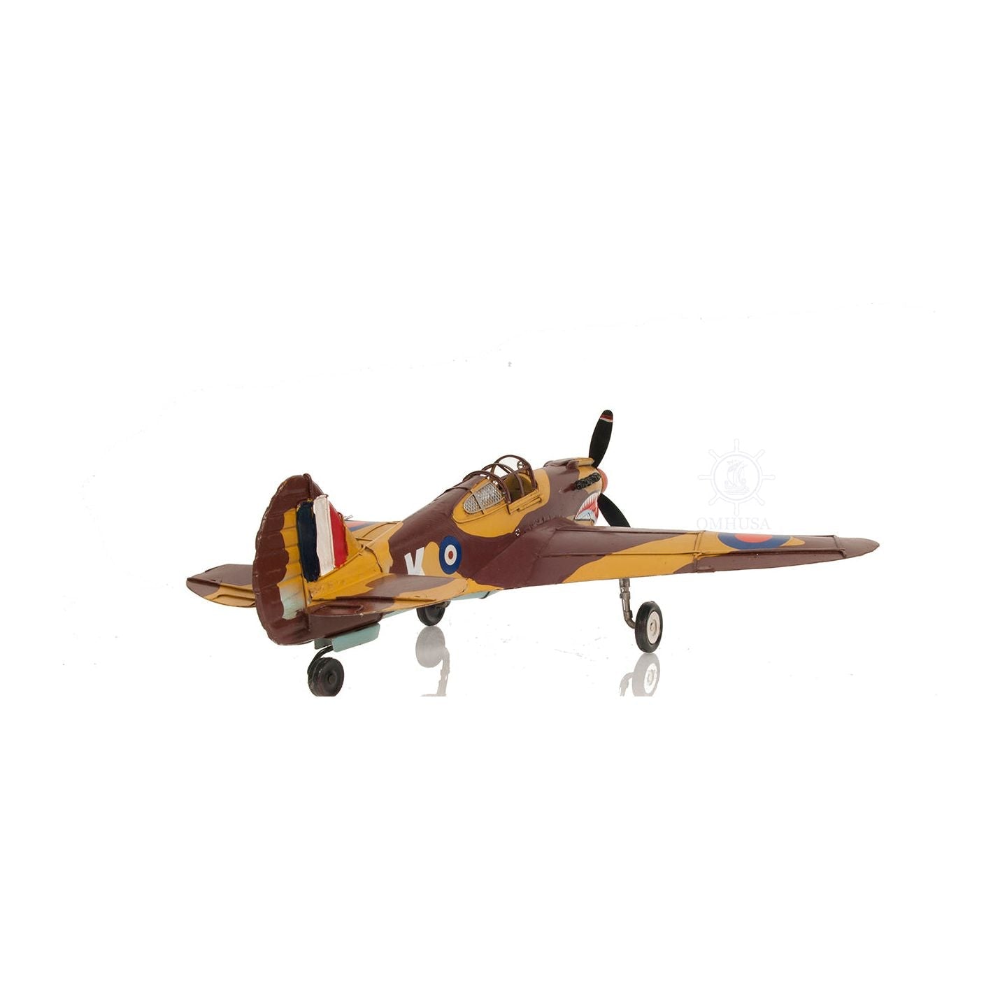 1941 Curtiss Hawk 81A Metal Handmade Scaled Model - Old Modern - ModelCars.com