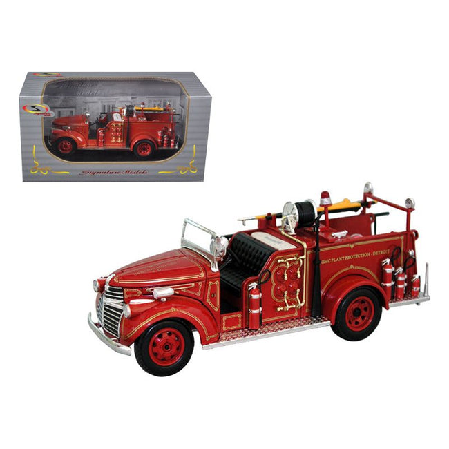 1941 GMC Fire Engine Truck Red 1/32 Diecast Model by Signature Models - Signature Models - ModelCars.com