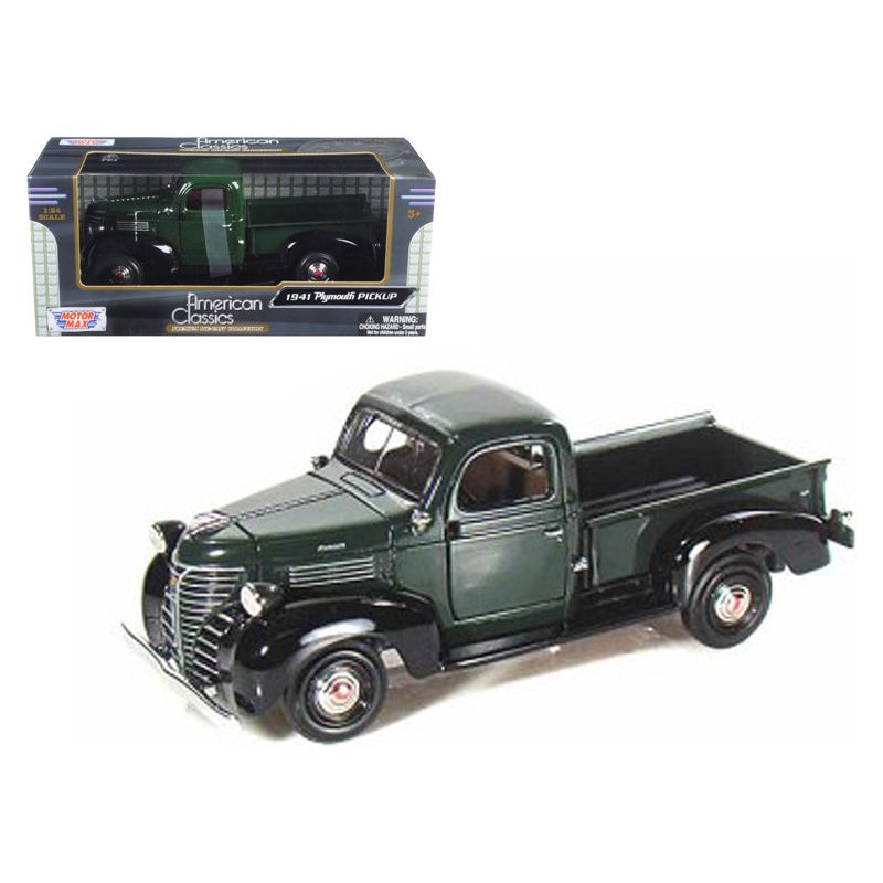 1941 Plymouth Pickup Green 1/24 Diecast Model Car by Motormax - Motormax - ModelCars.com