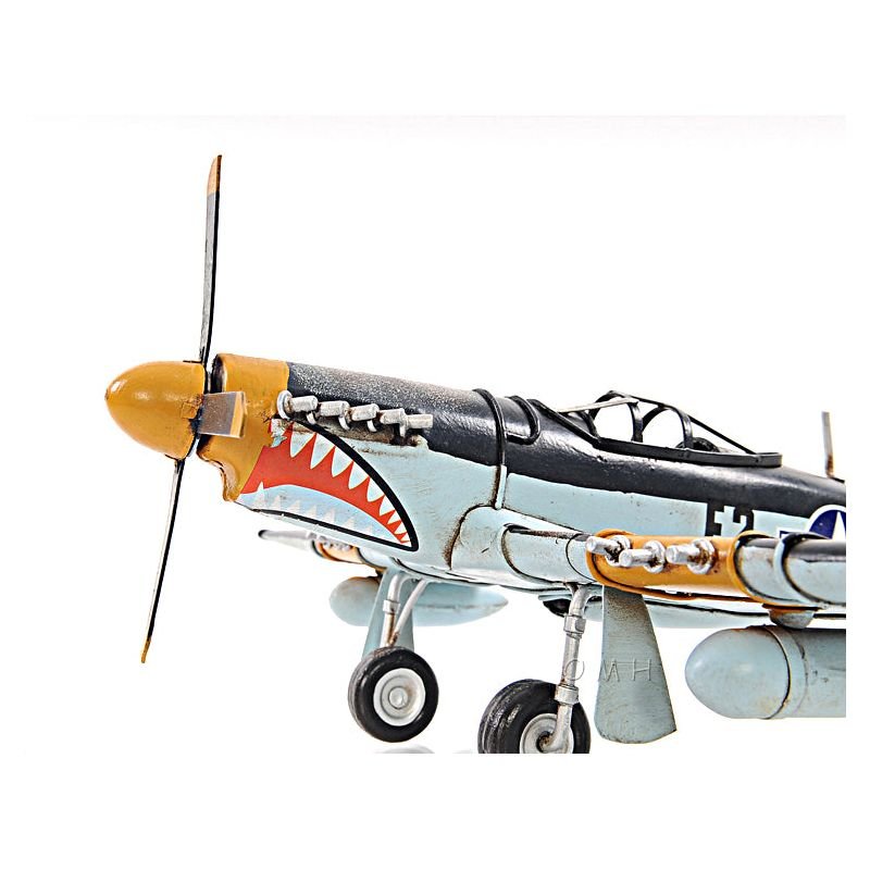 1943 Grey Mustang P51 1:40 - Old Modern - ModelCars.com