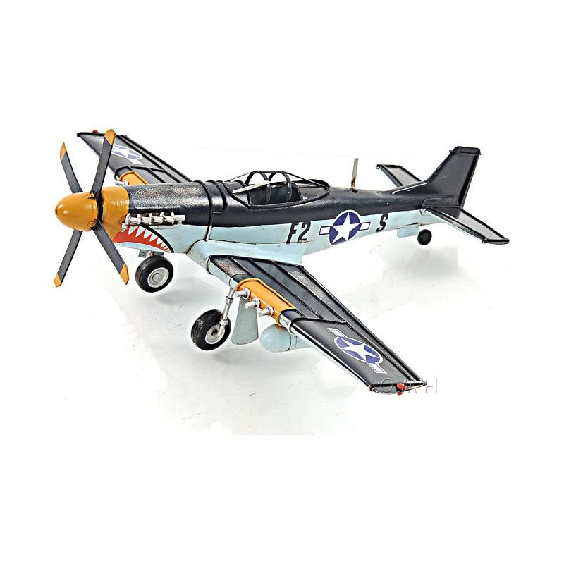 1943 Grey Mustang P51 1:40 - Old Modern - ModelCars.com