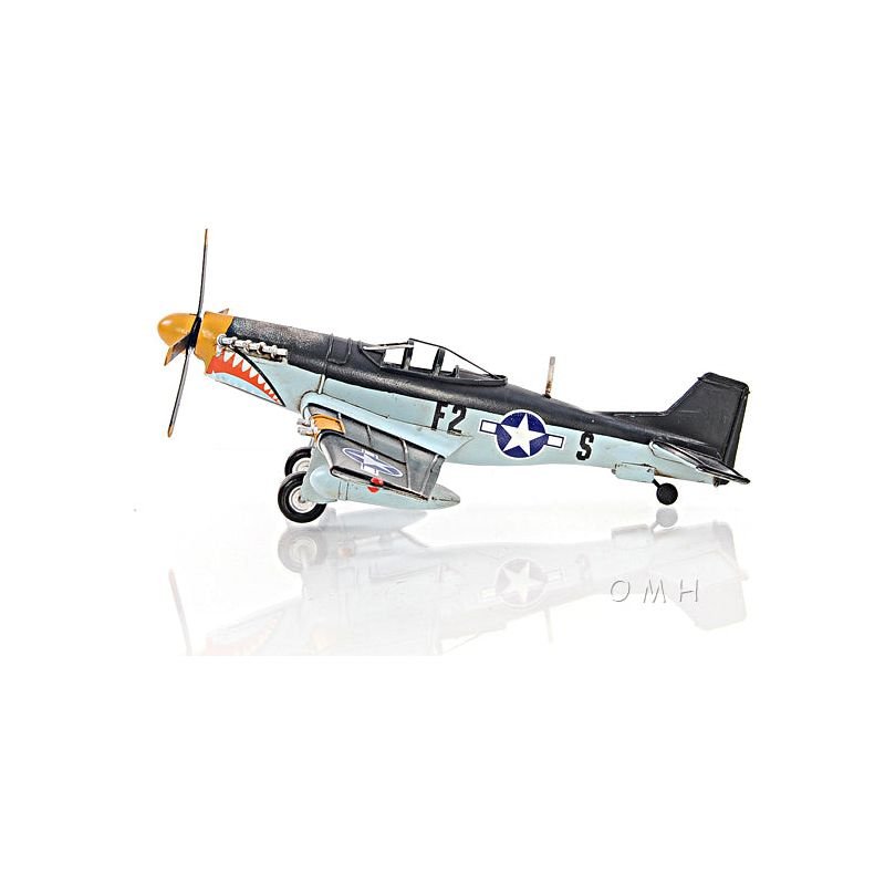 1943 Grey Mustang P51 1:40 - Old Modern - ModelCars.com