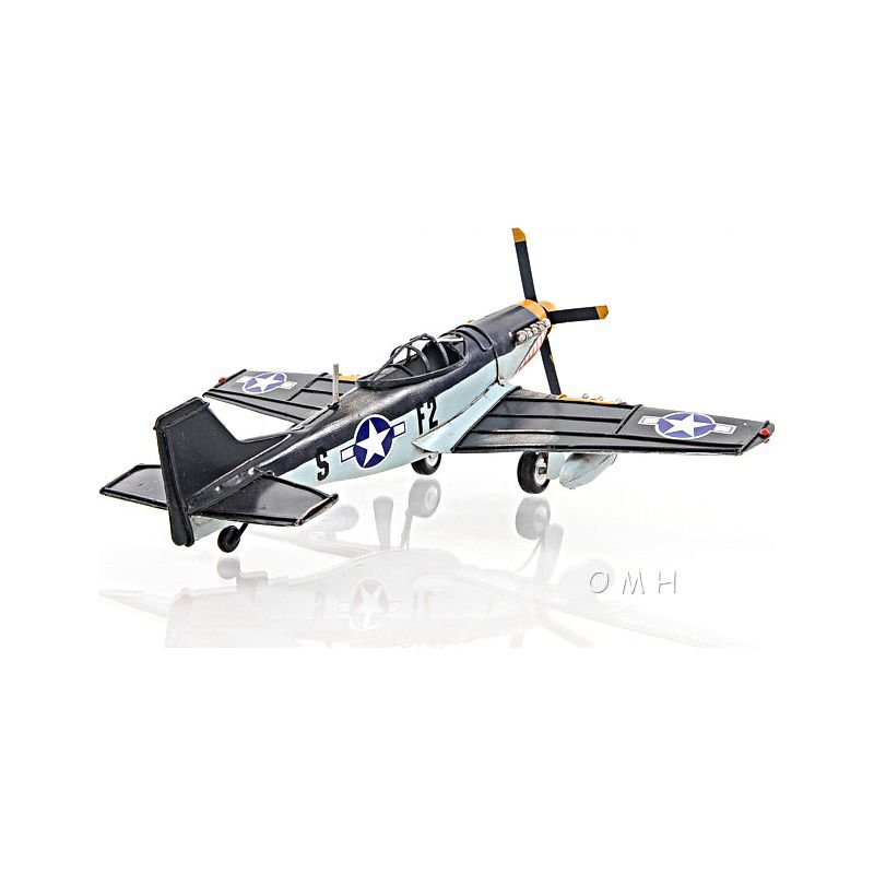 1943 Grey Mustang P51 1:40 - Old Modern - ModelCars.com